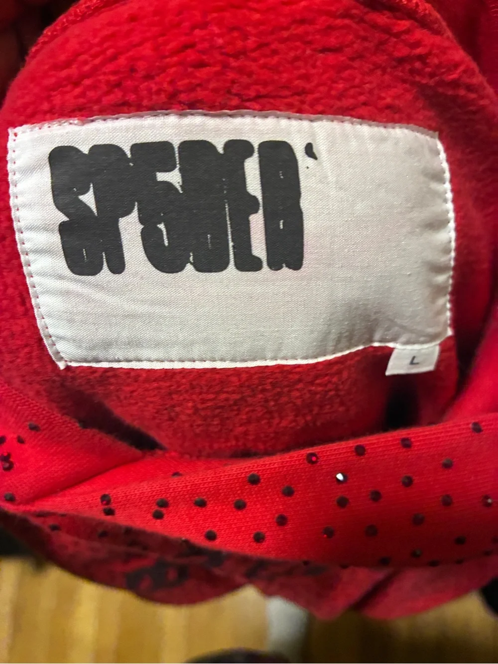 Red Sp5der hoodie